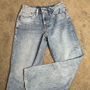 J. Crew Light Blue Washed Slouchy Boyfriend Jeans Size 26